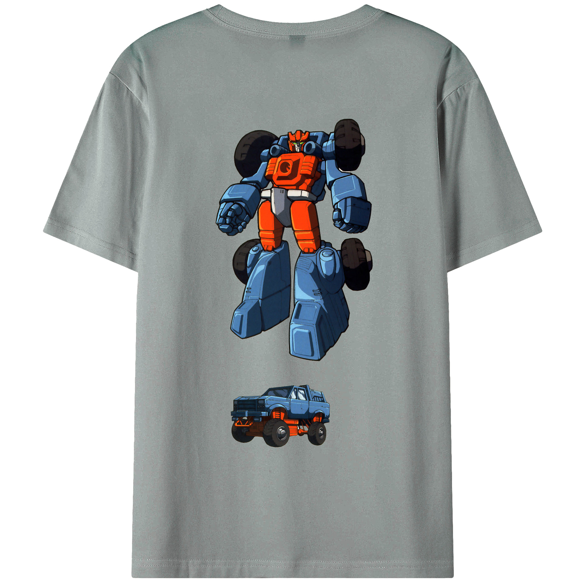 （画像用）  綿100％ メンズ半袖Tシャツ（バックプリント） 通気性